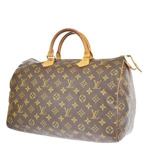 Auth Louis Vuitton Speedy 35 Satchel #36316L37B